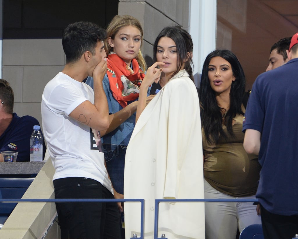 Kendall Jenner and Gigi Hadid at the US Open
