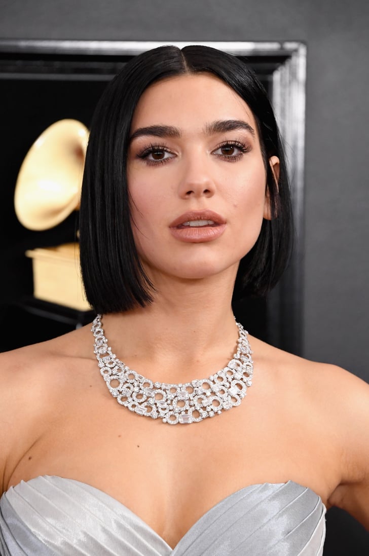 Dua Lipa Hair and Makeup at the 2019 Grammys POPSUGAR Beauty UK