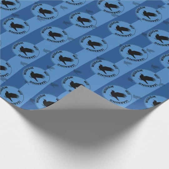 Harry Potter Ravenclaw House Traits Graphic Wrapping Paper
