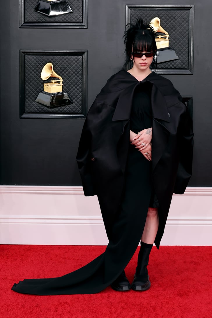 Billie Eilish at the 2022 Grammys