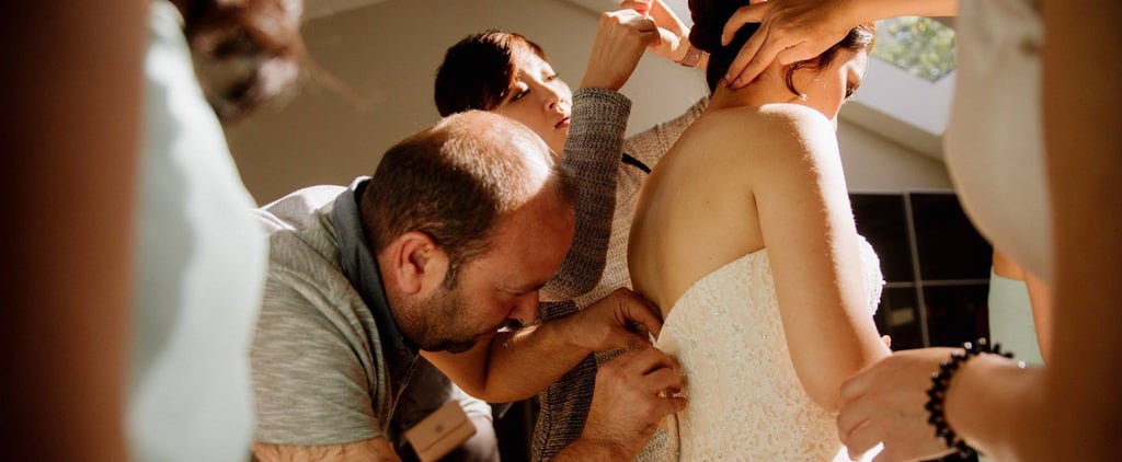 Syrian Refugee Helps Bride With Broken Zipper