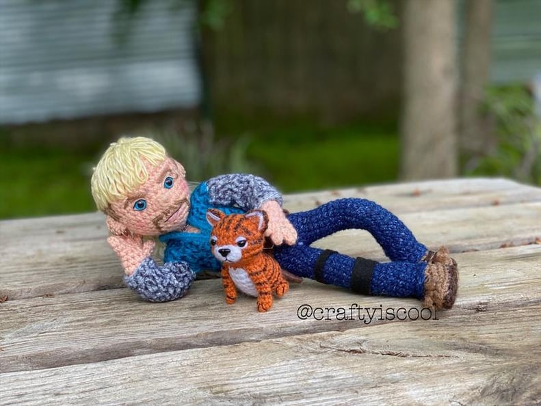 Exotic Tiger Man Crochet Amigurumi Pattern