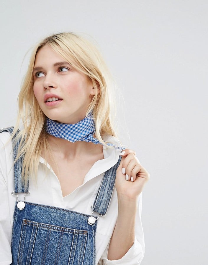 Monki Gingham Scarf