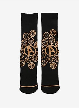 Avengers: Infinity War Symbol Crew Socks