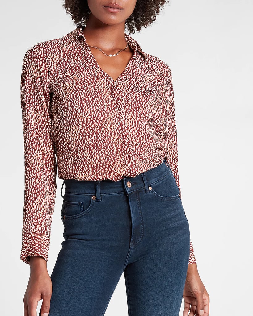 For the First Day Back: Express Printed Portofino Shirt