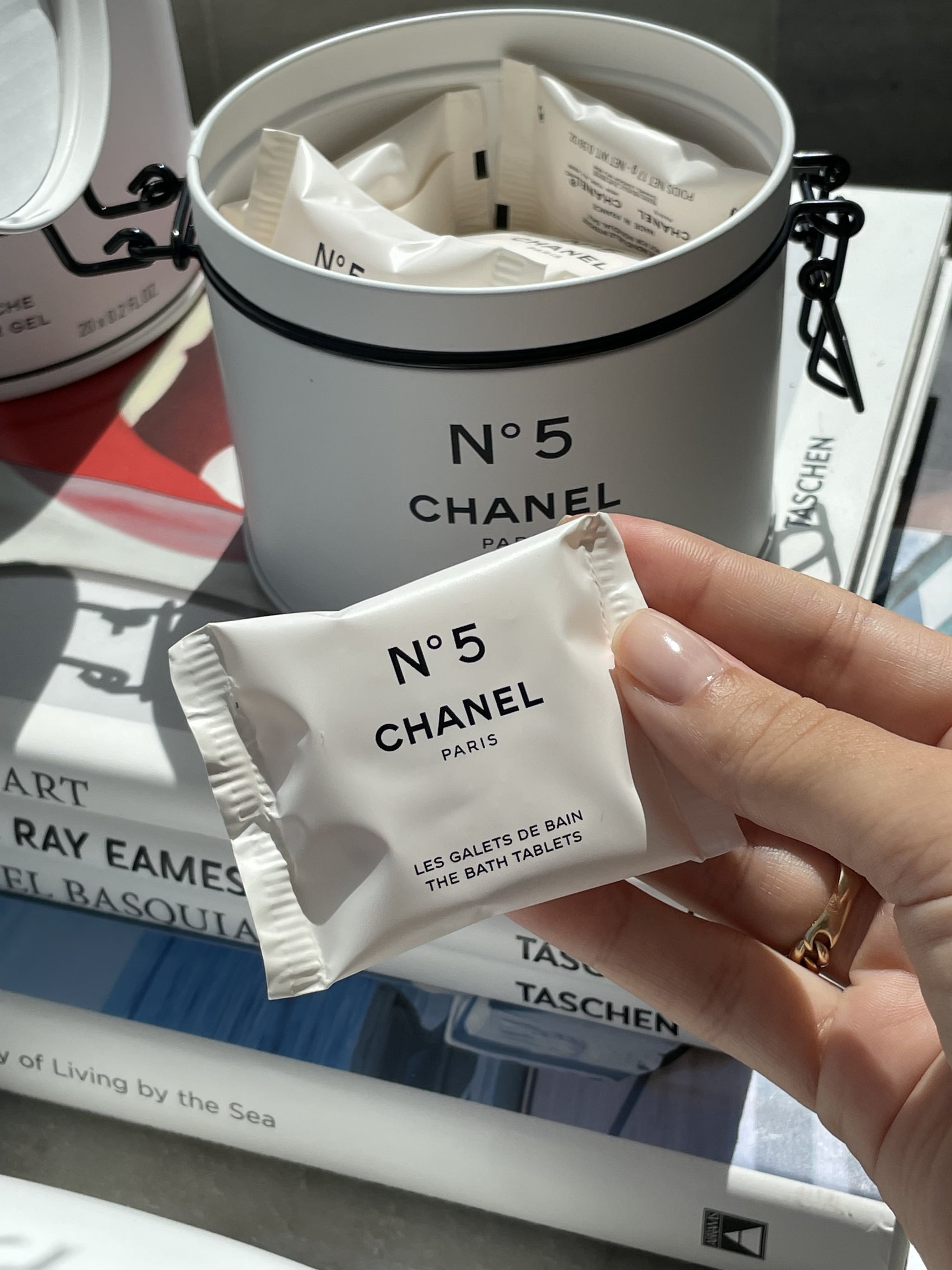 chanel no 5 bath tablets