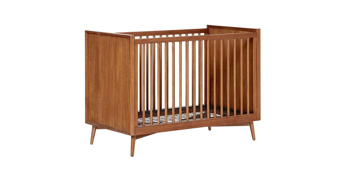 Mid-Century Crib | West Elm and Pottery Barn Kids Nursery ...