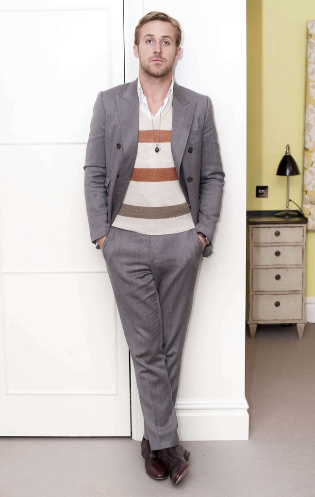 Pictures of Ryan Gosling at a Blue Valentine Press ...