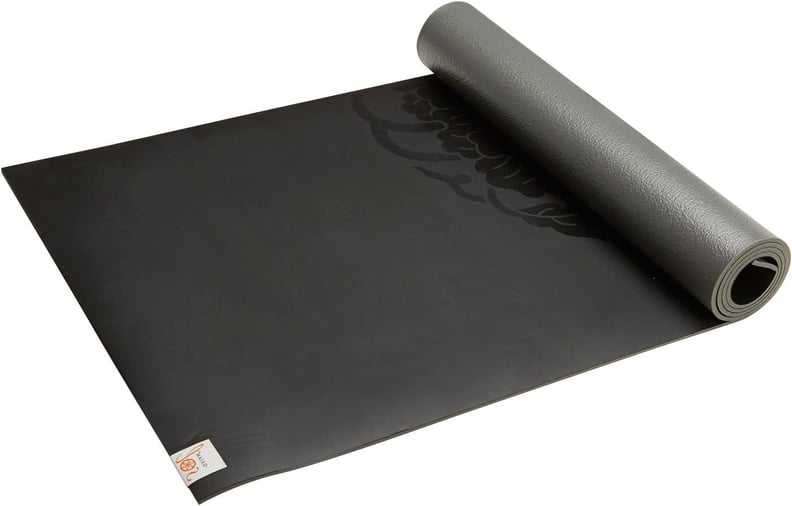 Gaiam 2 Color Premium Yoga Mat - Black/gray (6mm) : Target