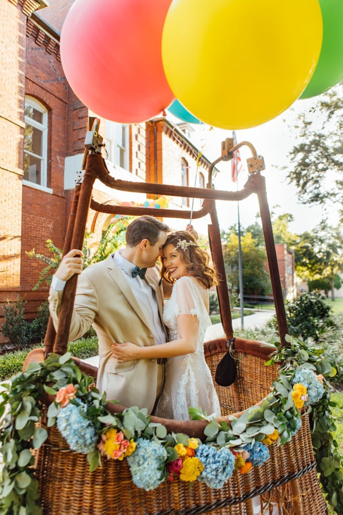 This Elopement Photo Shoot Is Inspired by Disney's Up