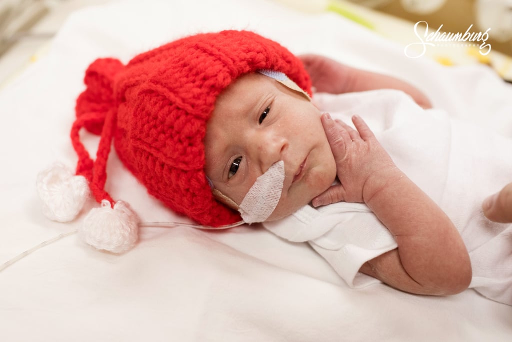 NICU Babies Dressed as Valentines 2017