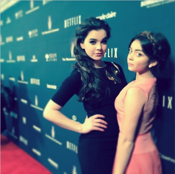 Sarah Hyland and Hailee Steinfeld struck some serious poses on the red carpet.
Source: Instagram user mattpro13
