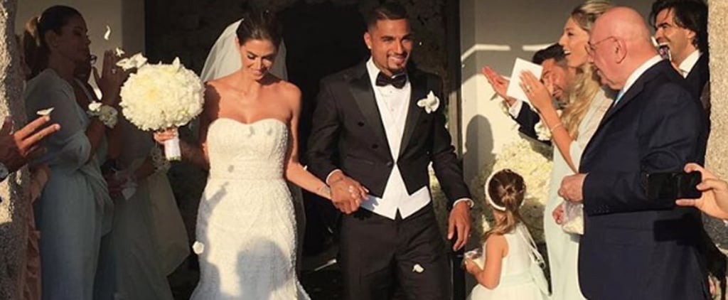 Melissa Satta's Wedding Dress