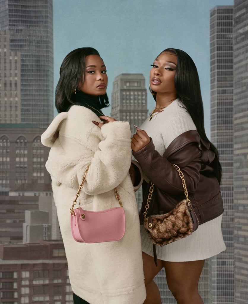 Megan Thee Stallion and Pardi Fontaine Model For Coach