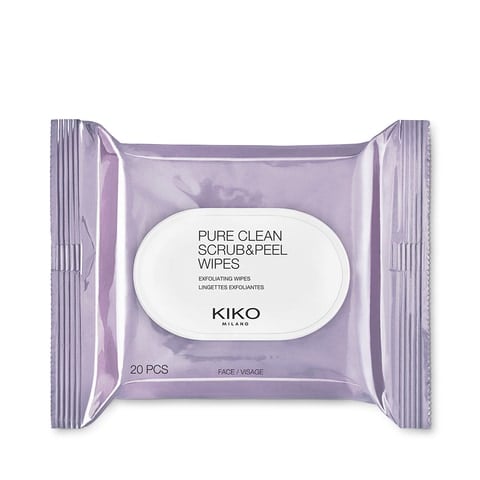 Kiko Milano Scrub and Peel Wipes