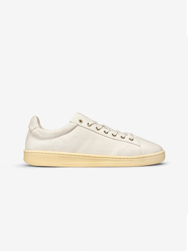 1982 - White Organic Canvas White Sole