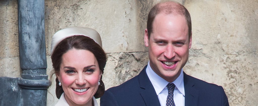 Kate Middleton and Prince William at Easter Service 2017