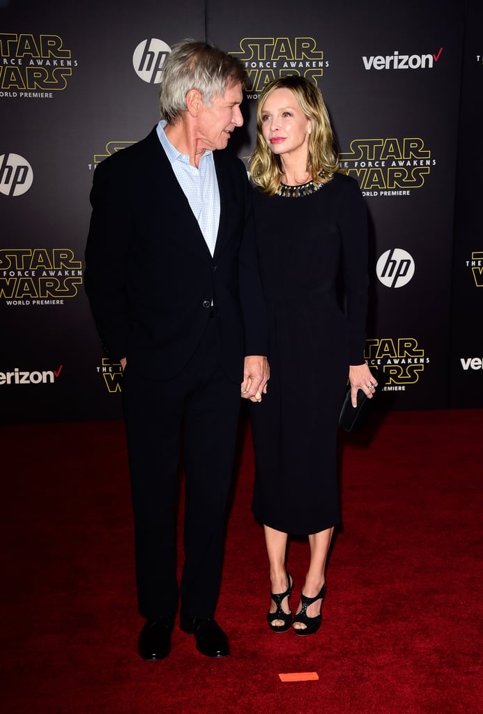Pictured: Calista Flockhart and Harrison Ford