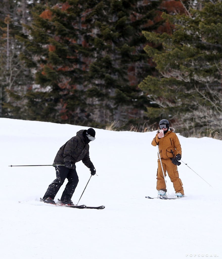 Pink and Carey Hart Go Skiing December 2015