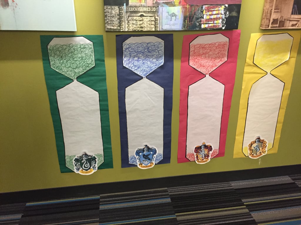 "All residents are sorted into a Hogwarts house and can compete to