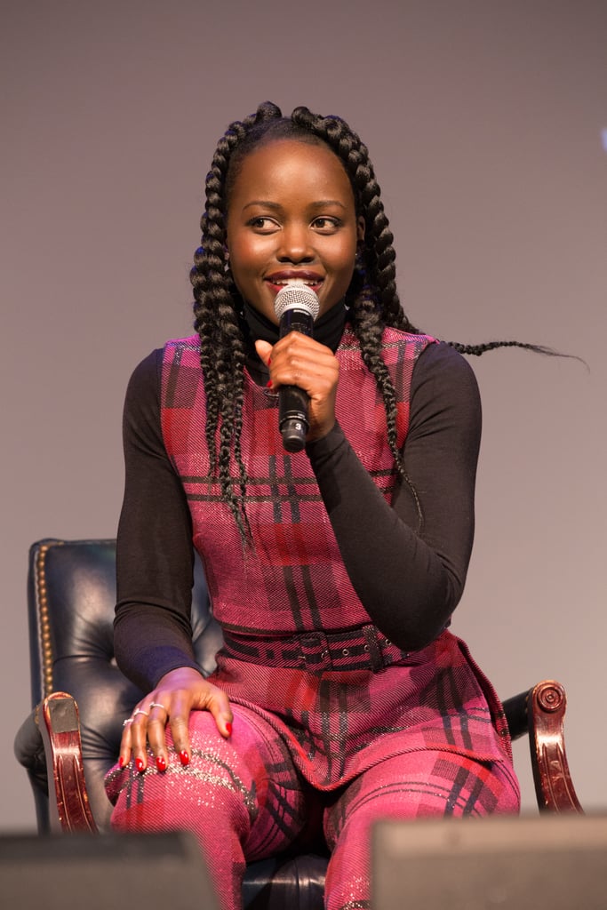 Lupita Nyong'o's Berry Lipstick
