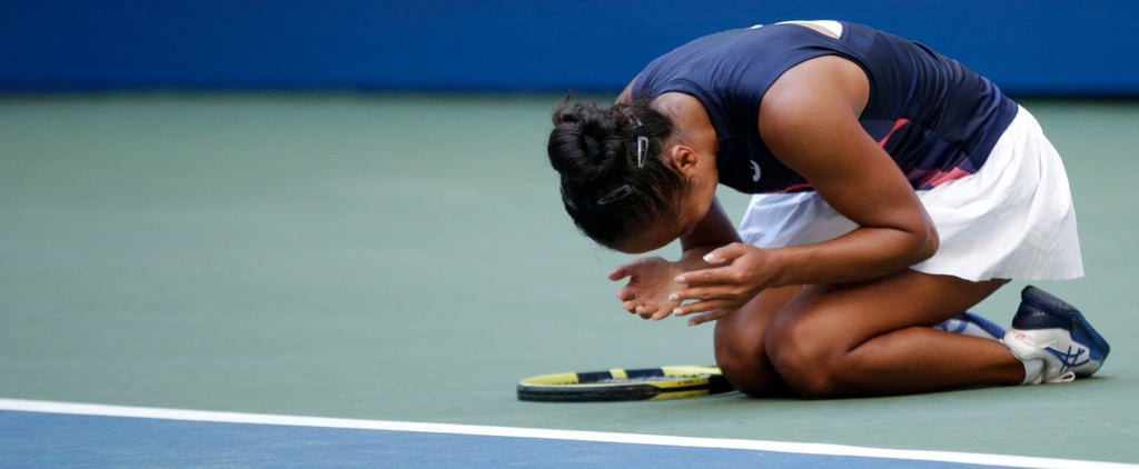 Watch Leylah Fernandez's Reaction Advancing to US Open Semis