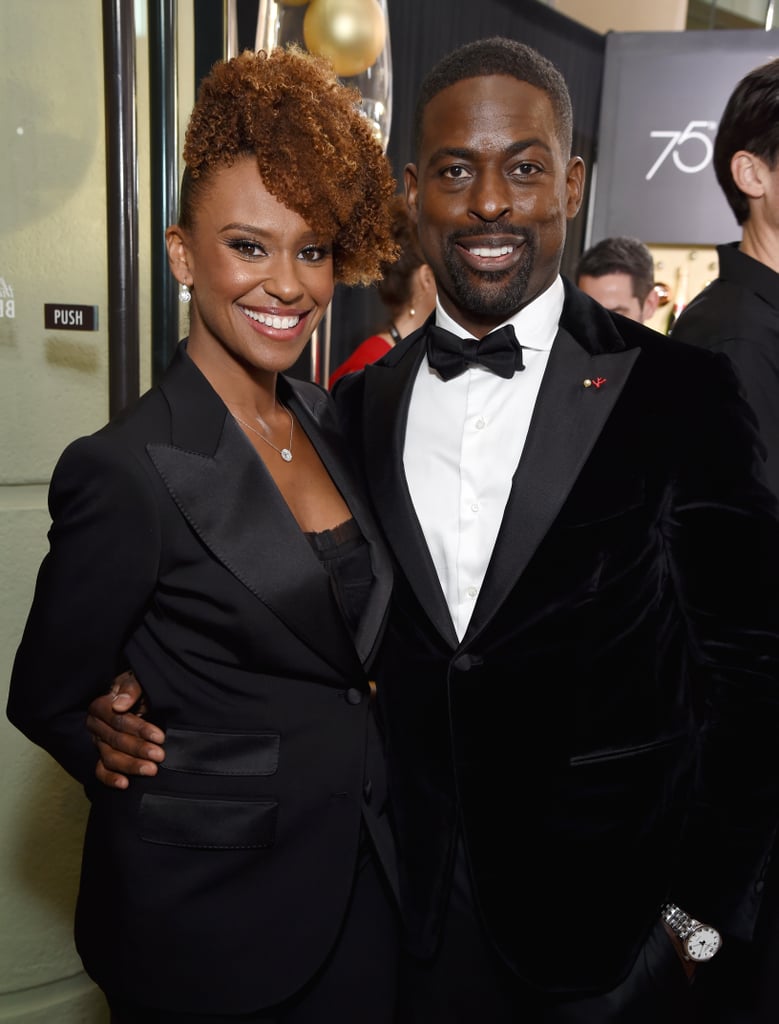 Pictured: Ryan Michelle Bathe and Sterling K. Brown