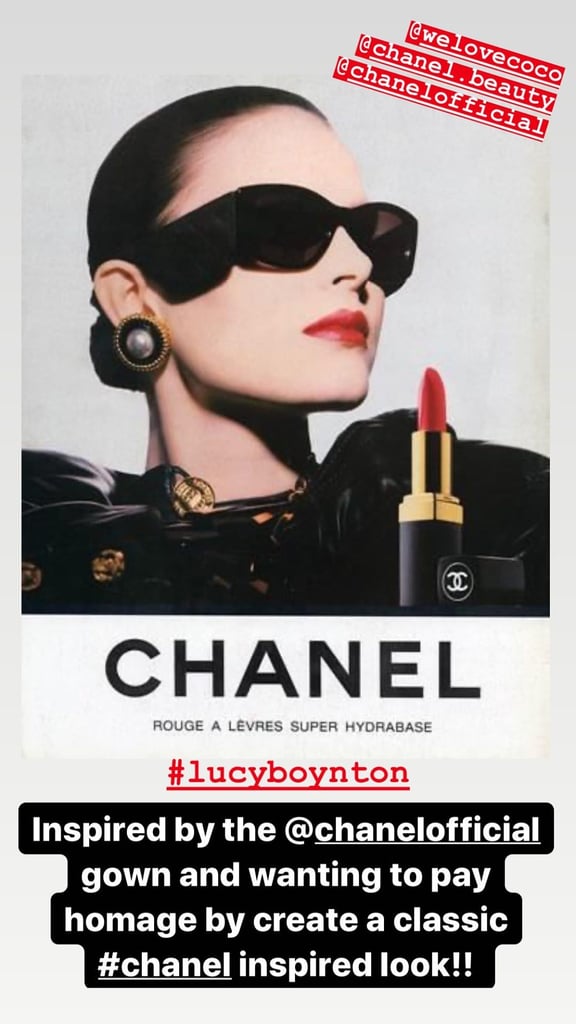 Oscars 2020: Lucy Boynton’s Hair and Makeup
