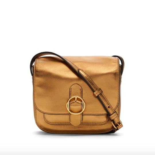 Banana republic leather hot sale messenger bag