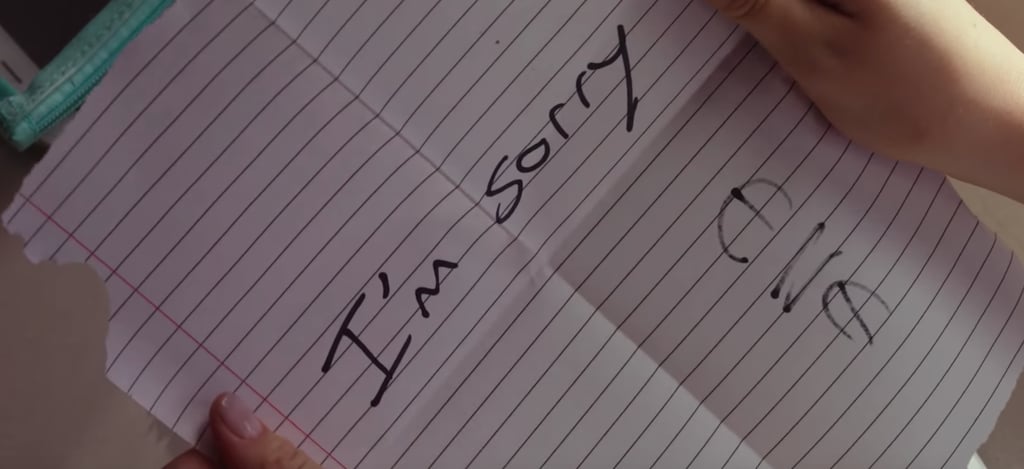 Innocent notes passed in class? More like creepy warnings.