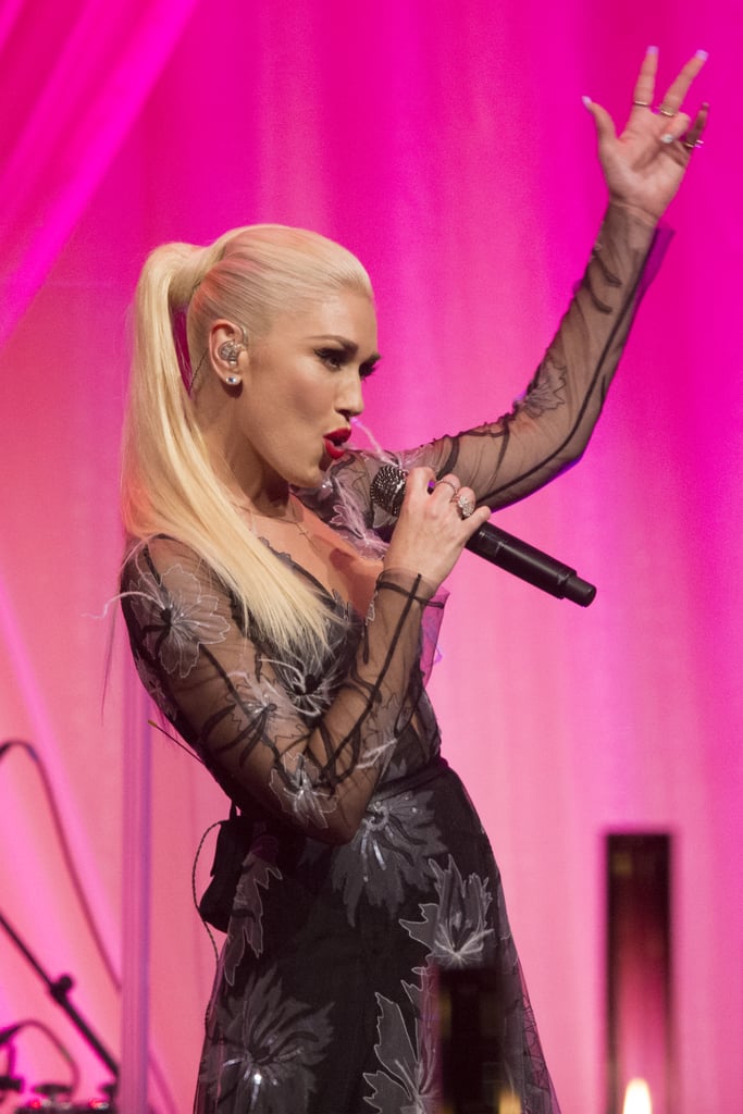 Gwen Stefani and Blake Shelton at White House State Dinner