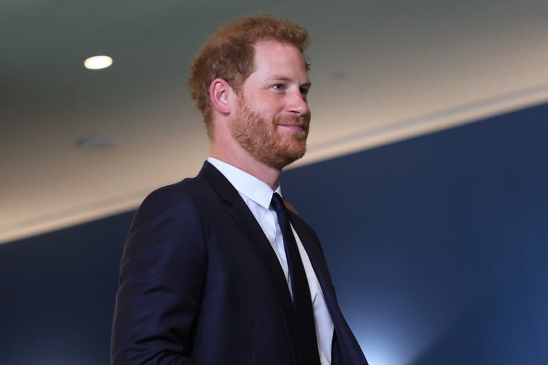 NEW YORK, NEW YORK - JULY 18:  Prince Harry, Duke of Sussex and Meghan, Duchess of Sussex arrive at the United Nations Headquarters on July 18, 2022 in New York City. Prince Harry, Duke of Sussex is the keynote speaker during the United Nations General as
