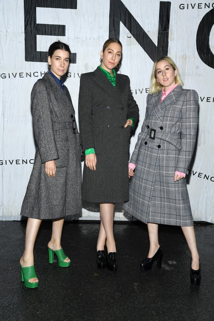 Haim at the Givenchy Paris Fashion Week Show