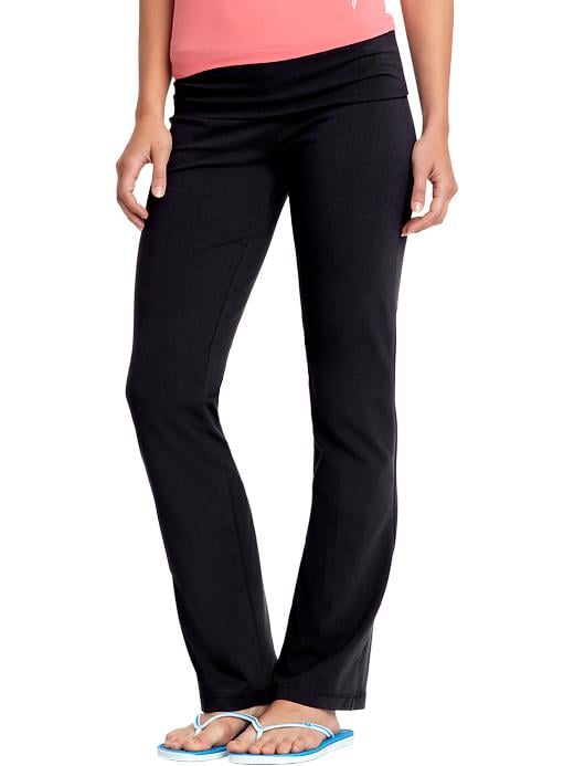 Old Navy Fold-Over Yoga Pants | Affordable Summer Workout Clothes | POPSUGAR Fitness Photo 6