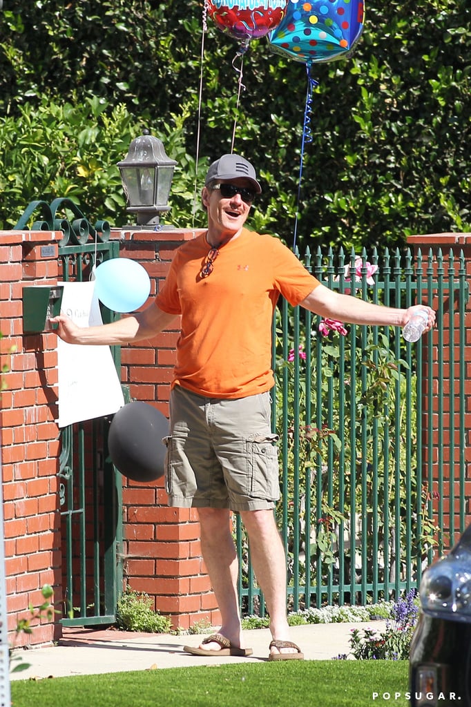 Bryan Cranston's House Decorated After the Emmys 2014