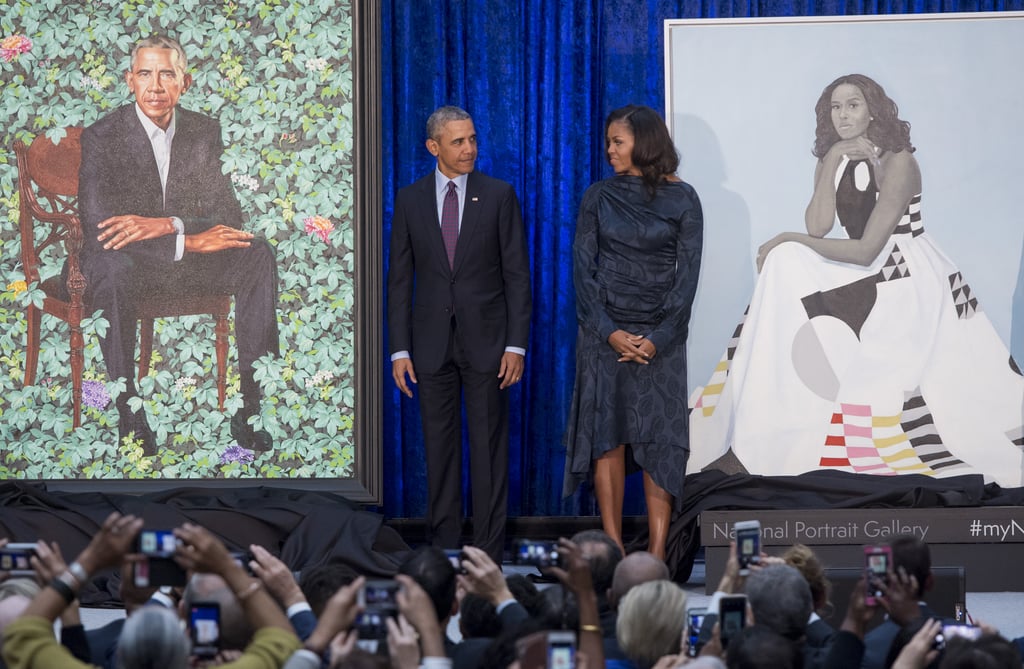 He and Michelle Were Honored With Official Portraits at the Smithsonian's National Portrait Gallery