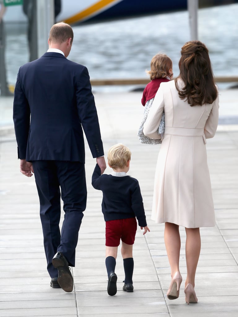 The British Royal Family Leaving Canada Pictures 2016