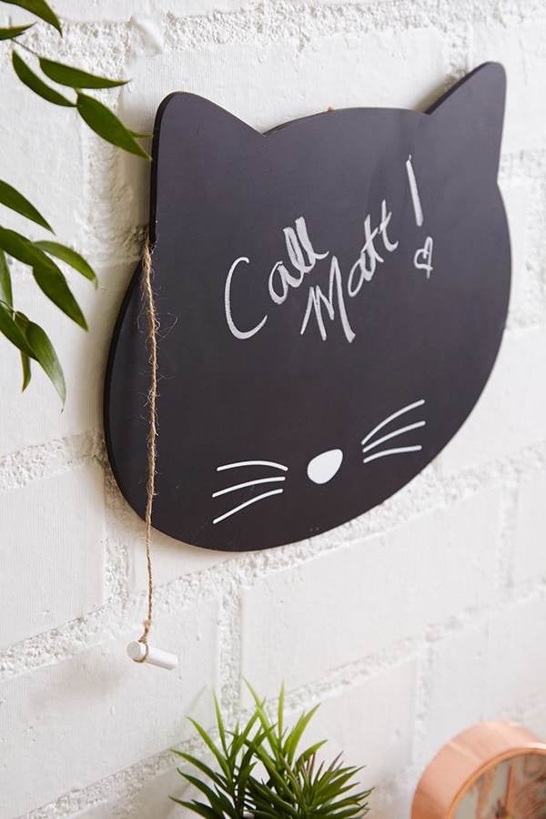 Forever 21 Sass & Belle Cat Chalkboard