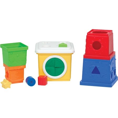 Children's Melissa and Doug Stacking Blocks