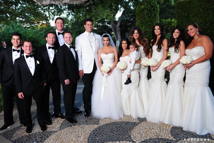 Kim Kardashian S Weddings Popsugar Celebrity