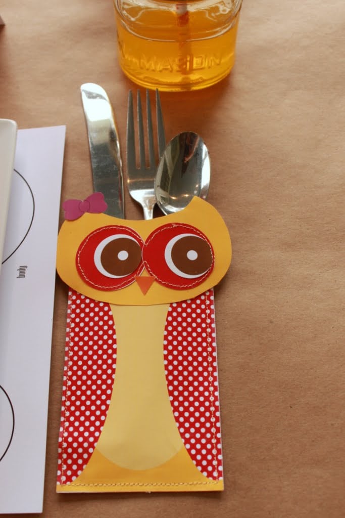 Owl Utensil Holder