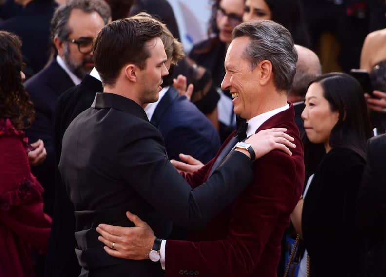 When He Shared a Sweet Moment With Nicholas Hoult