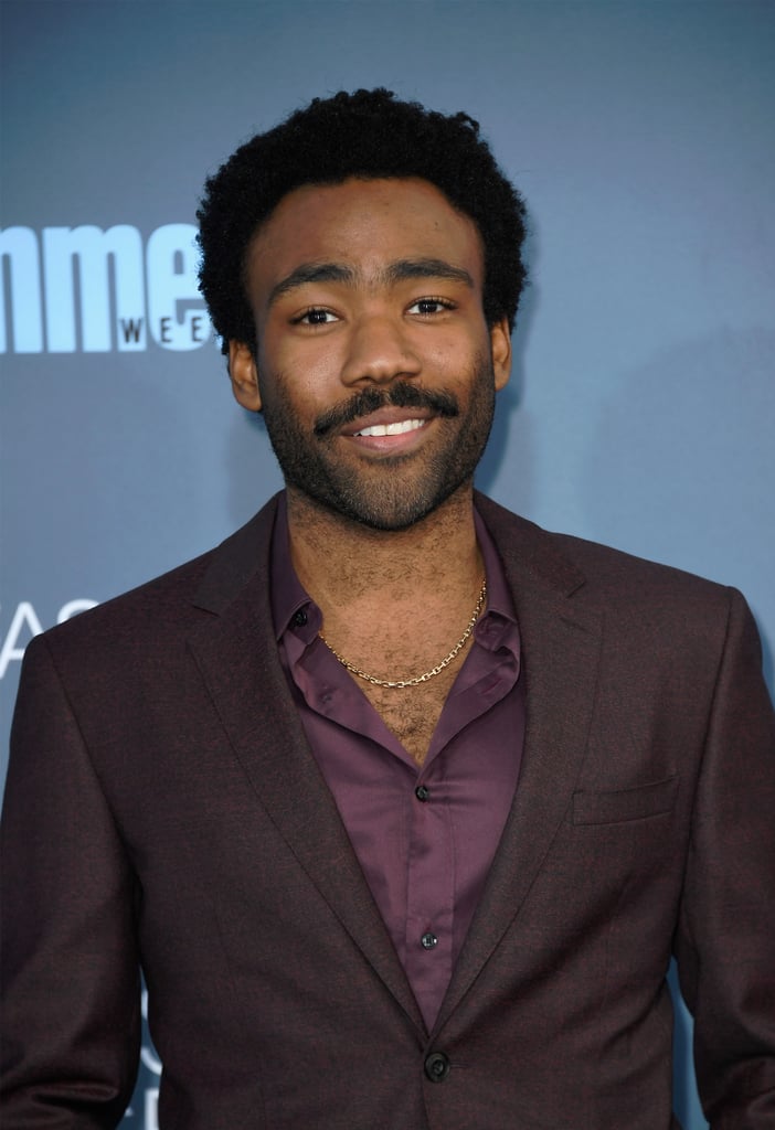 Donald Glover Looks Dapper In Burgundy At The Critics' Choice â€“ Laguna  Biotch Spills