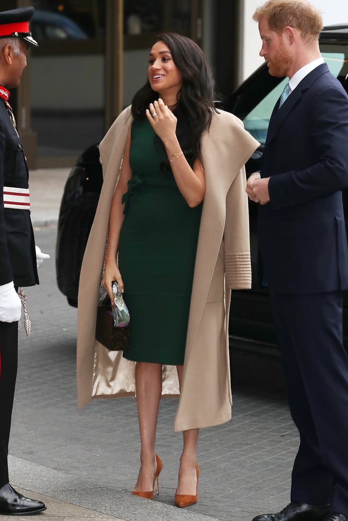 Meghan Markle Rewears Her Green Engagement Dress