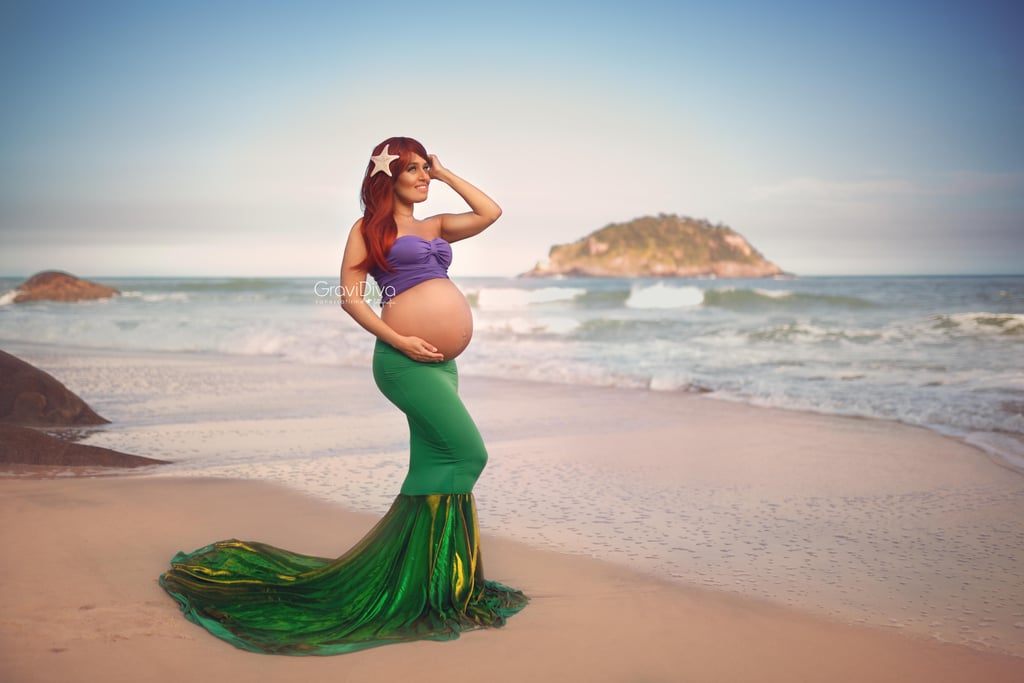 The Little Mermaid Princess Ariel Maternity Photos
