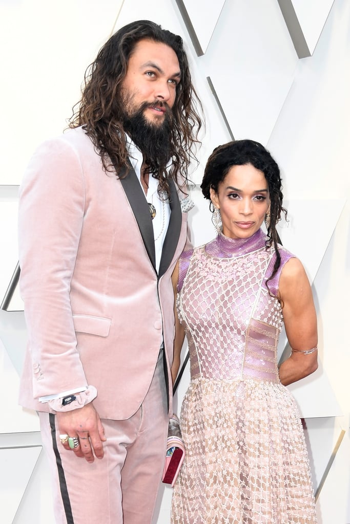 Jason Momoa and Lisa Bonet's Glambot Video at 2019 Oscars