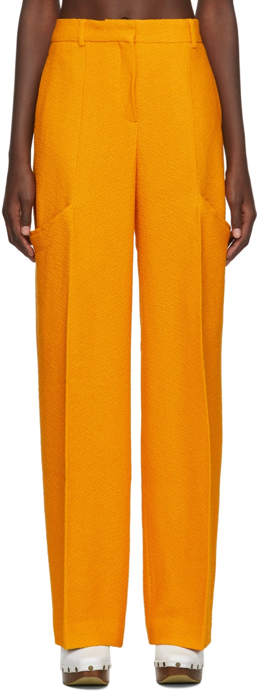 Jacquemus Yellow Le Pantalon Moyo Trousers