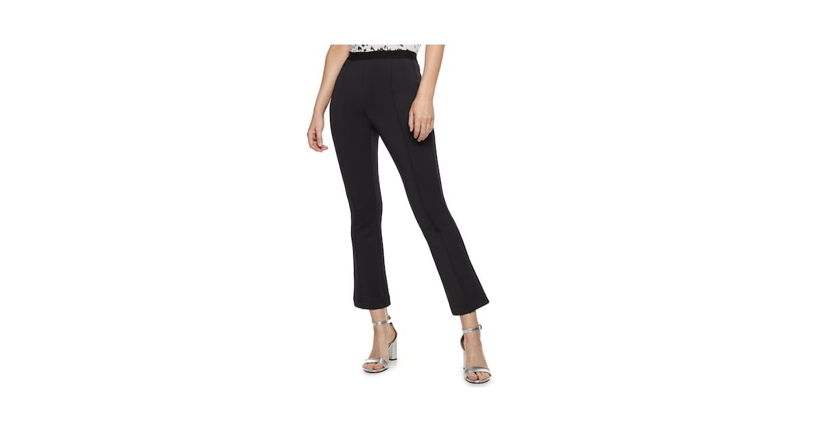 Nine West Madison Pull-On Kick Flare Scuba Pants | Ciara Is the Face of ...