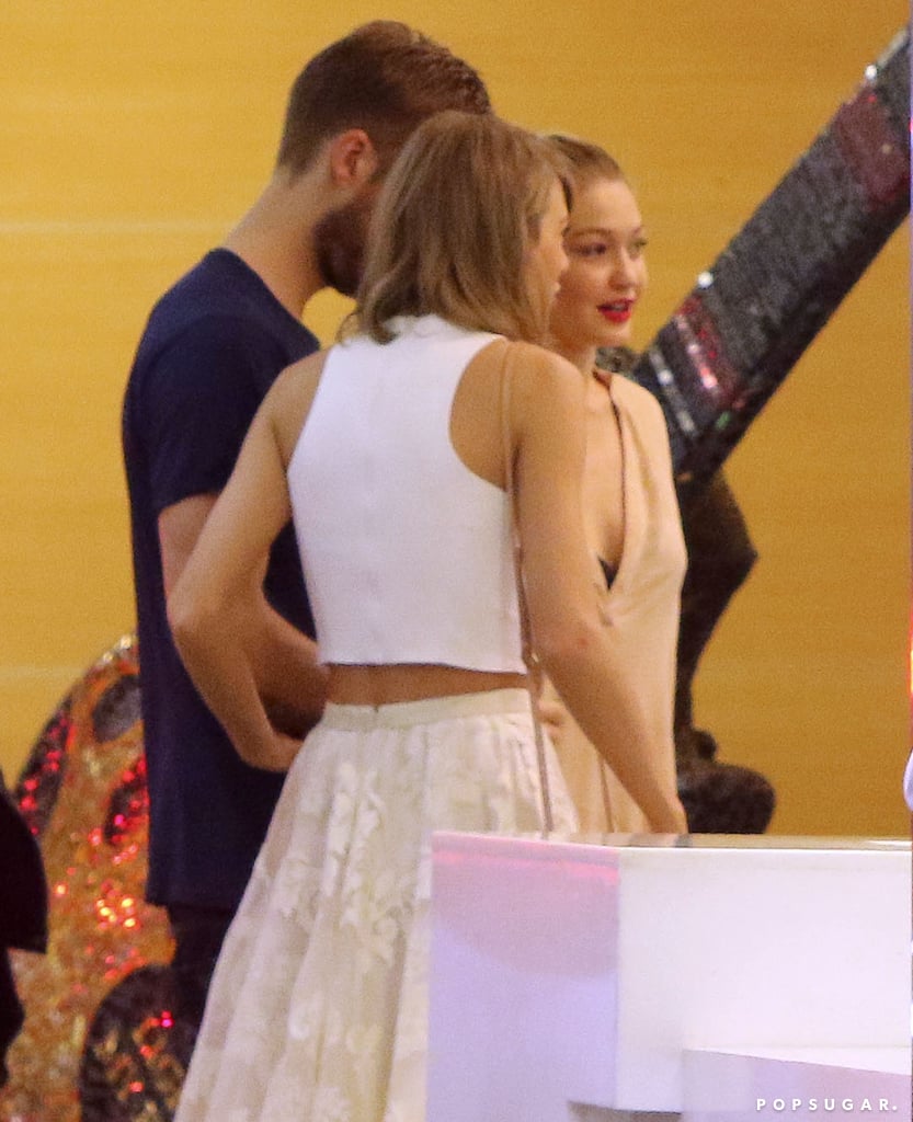 Taylor Swift and Calvin Harris After Jaime King Baby Shower
