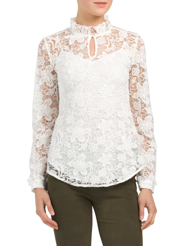 NYDJ Victorian Lace Blouse